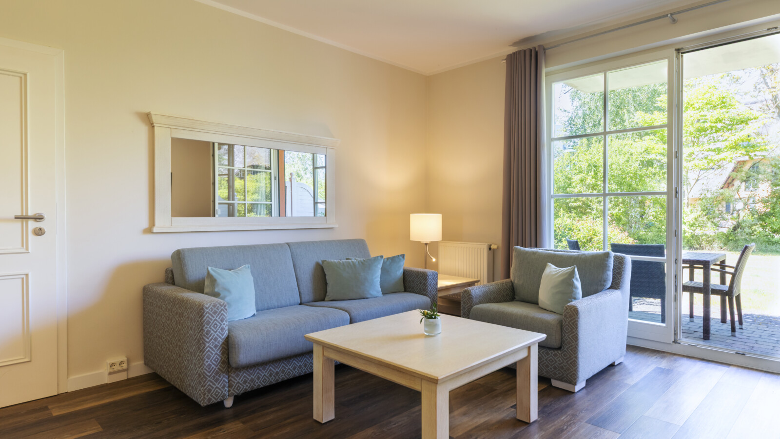 Gartenferienwohnung im Strandhotel Dünenmeer